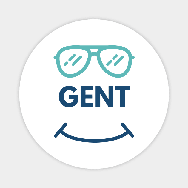 HAPPY GENT Magnet by OSGTEES